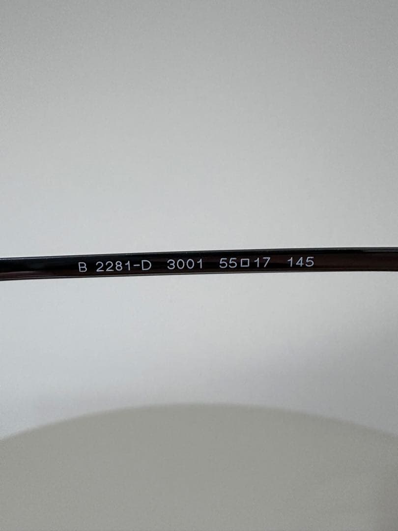 バーバリー BURBERRY メガネ 黒ぶち