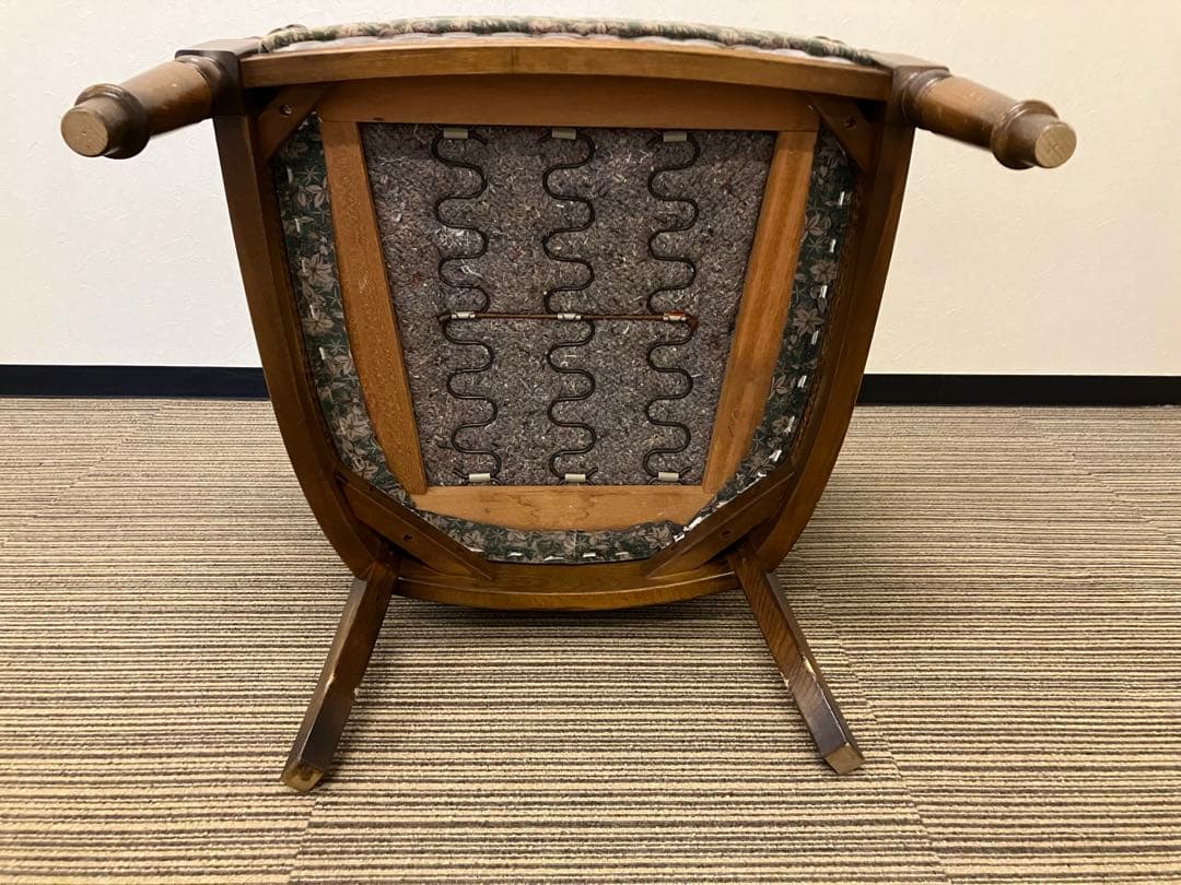 ヴィンテージ　カリモク　コロニアル　1人掛けソファ