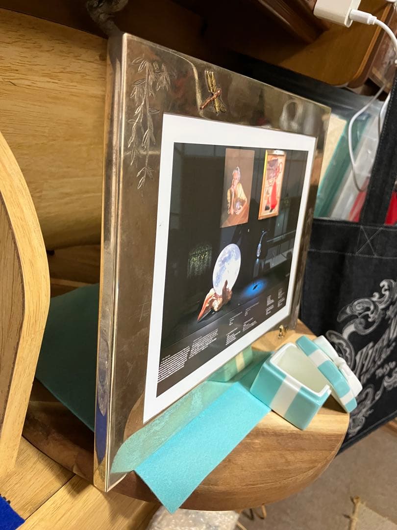 ティファニー アンティーク フォトスタンド