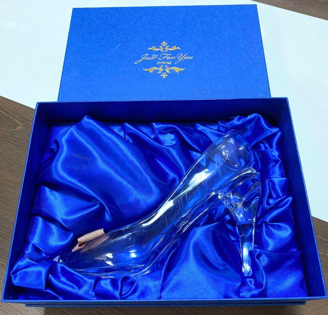ガラスの靴 エマ 23.5cm リボン