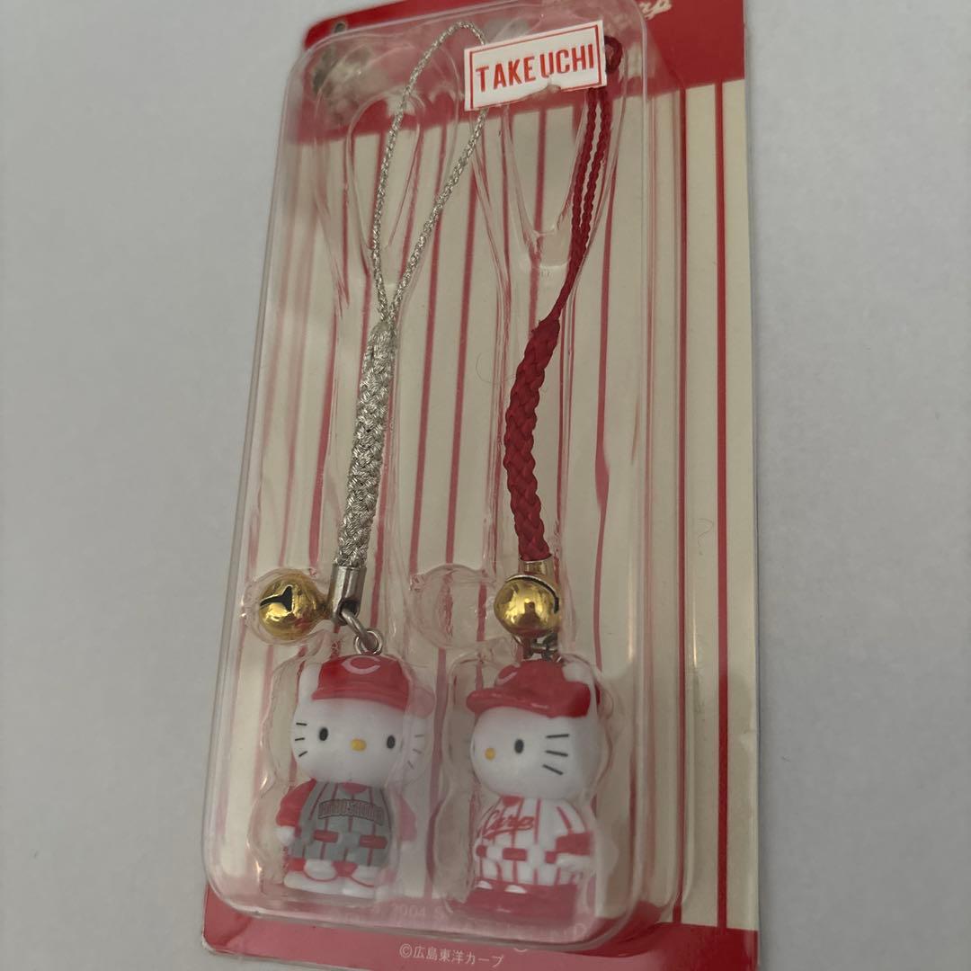 ご当地ハローキティ ストラップ 野球バージョン 甲子園 阪神 カープ