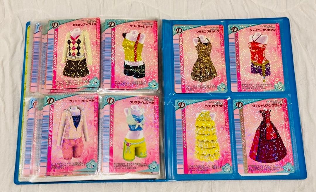 ラブandベリー　カードコレクション　ホルダー付きセットA