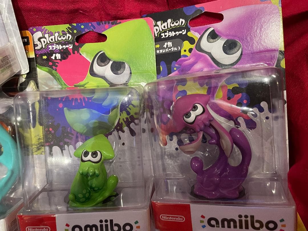 新品アミーボ amiibo ピクミン・ポケモン・スプラトゥーン等々19体セット