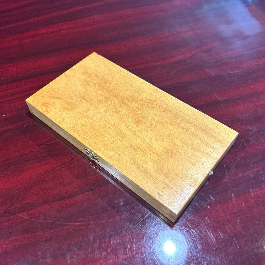 フランス ラギオール Laguiole ナイフセット 6本 木製ケース付き