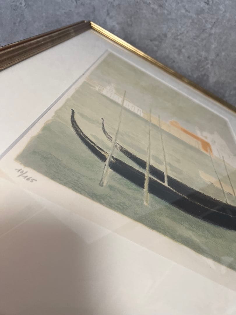 ベルナールカトラン 絵画 リトグラフ 10/165 名品 - メルカリ