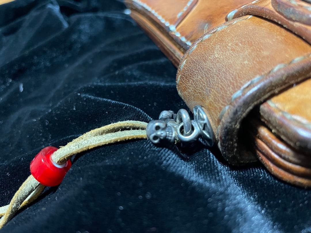 ビーズ屋公ちゃん ウォレット 長財布 レザー ハンドメイド