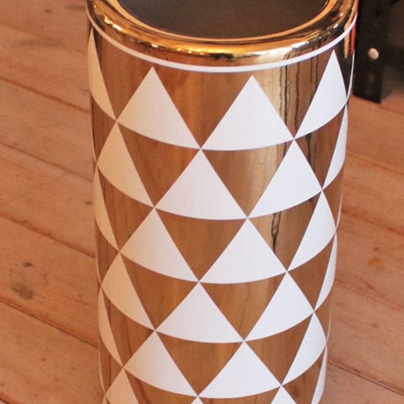 傘立て アンブレラスタンド 陶器製 ホワイト モダン 113-441