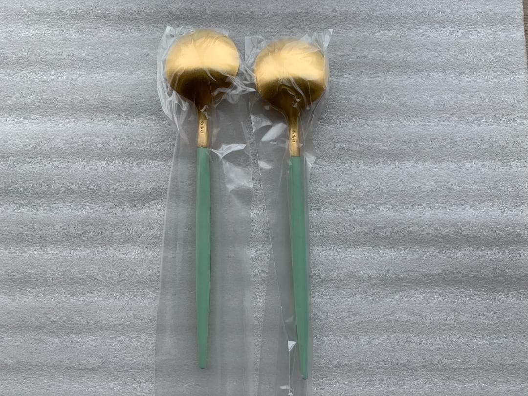 クチポール GOA ゴールド セラドン デザート6点セット カトラリー