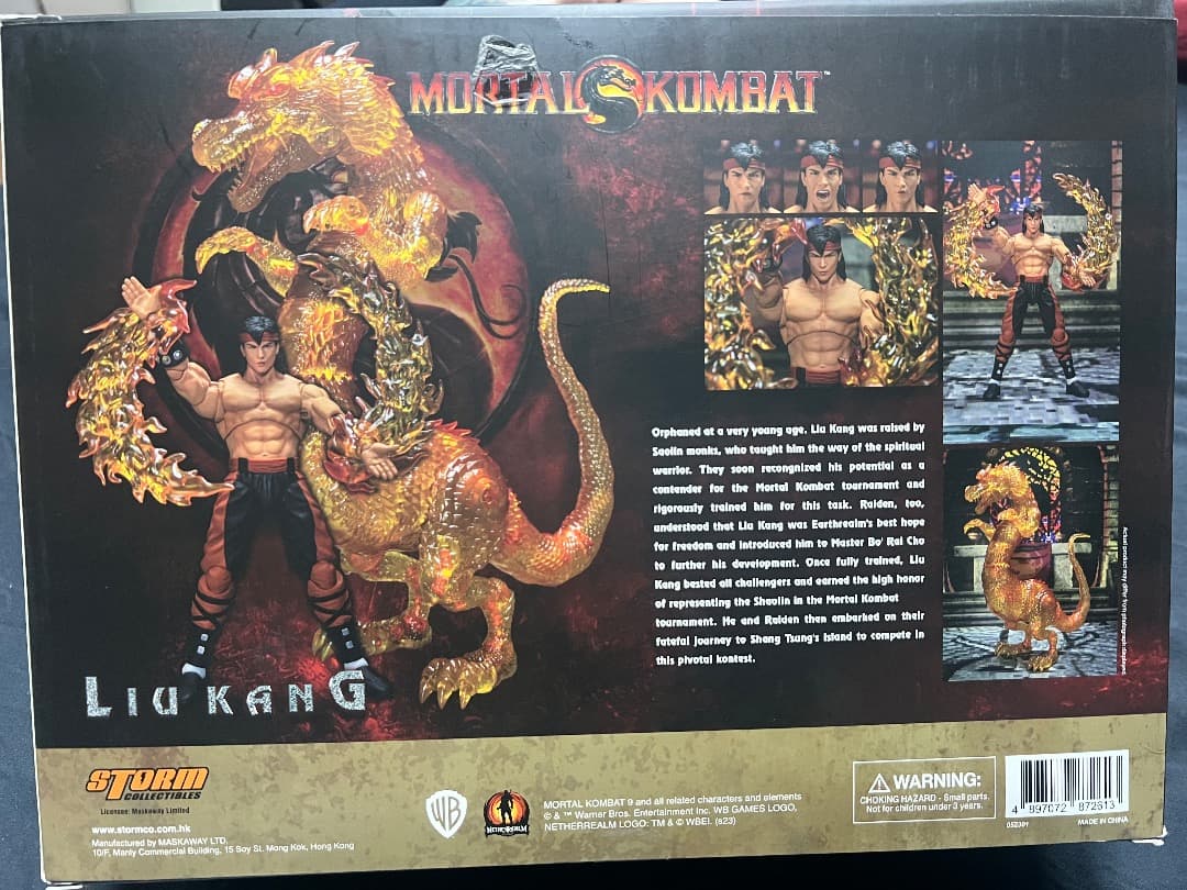 モータルコンバット ストーム コレクタブルズ リュウ・カン 1/12