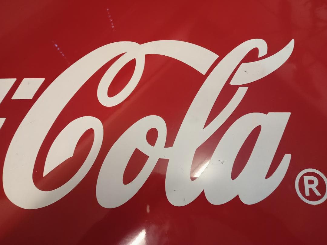 Coca-Cola ロゴ入り　テーブルのみ