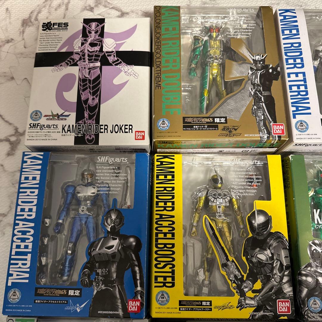 仮面ライダー　ダブル　フィギュア　魂ウェブ商店　限定