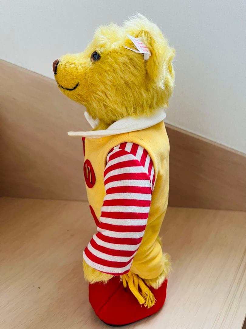 シュタイフ マクドナルド テディベア 白タグ限定品 Steiff - メルカリ
