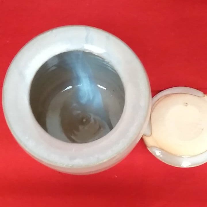 野坂康紀　萩焼き水差し