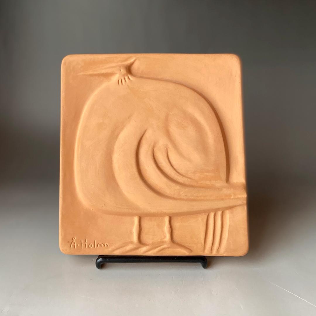 Ake Holm オーケホルム 陶板 スウェーデン 北欧 ヴィンテージ