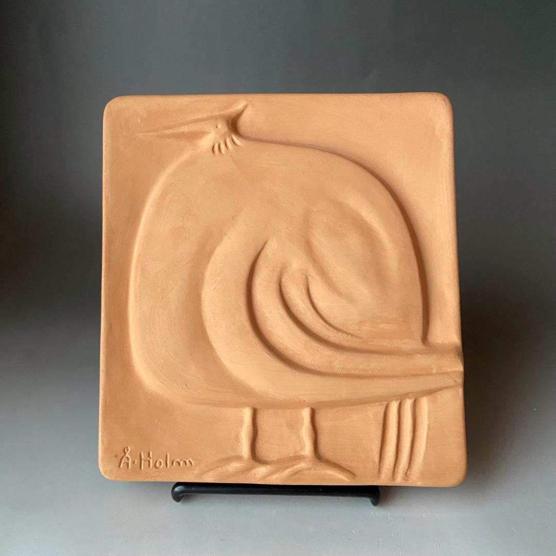 Ake Holm オーケホルム 陶板 スウェーデン 北欧 ヴィンテージ