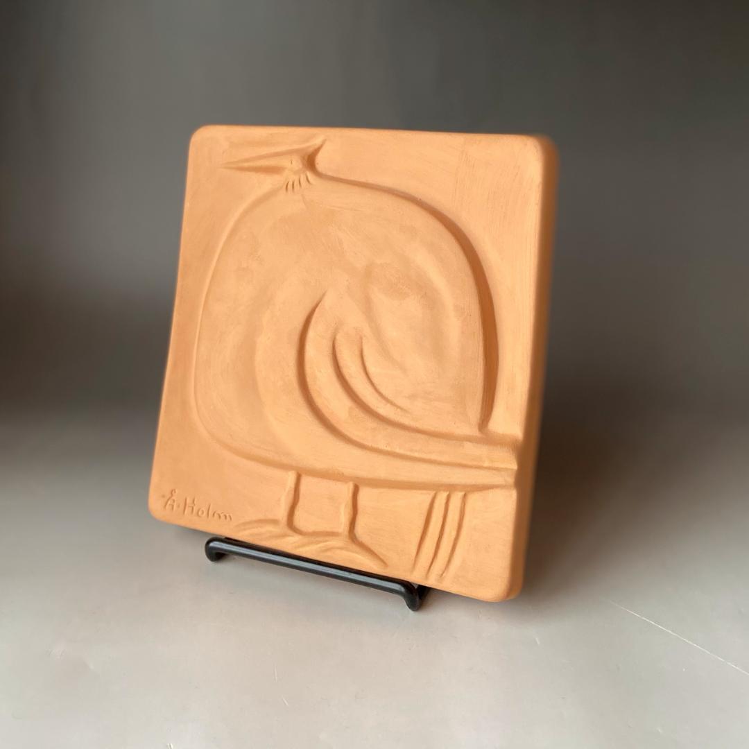 Ake Holm オーケホルム 陶板 スウェーデン 北欧 ヴィンテージ