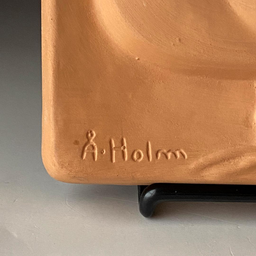 Ake Holm オーケホルム 陶板 スウェーデン 北欧 ヴィンテージ