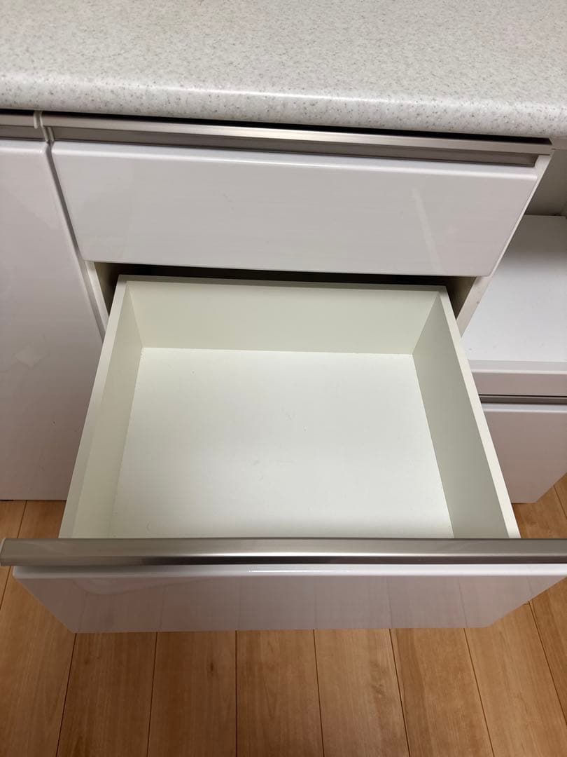 ニトリ　キッチンボード (アルミナ2 120KB WH)