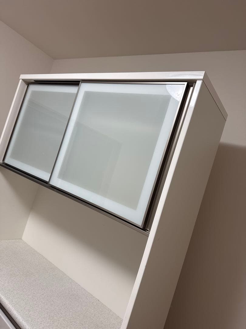 ニトリ　キッチンボード (アルミナ2 120KB WH)