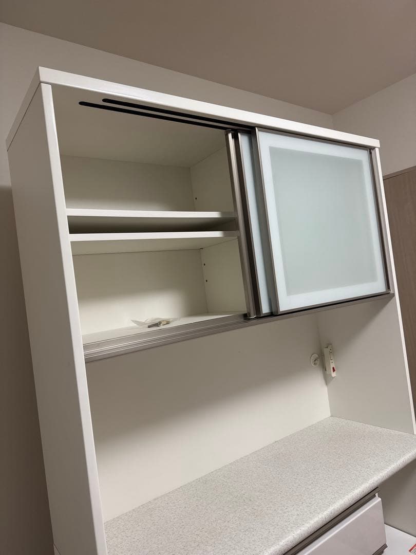 ニトリ　キッチンボード (アルミナ2 120KB WH)