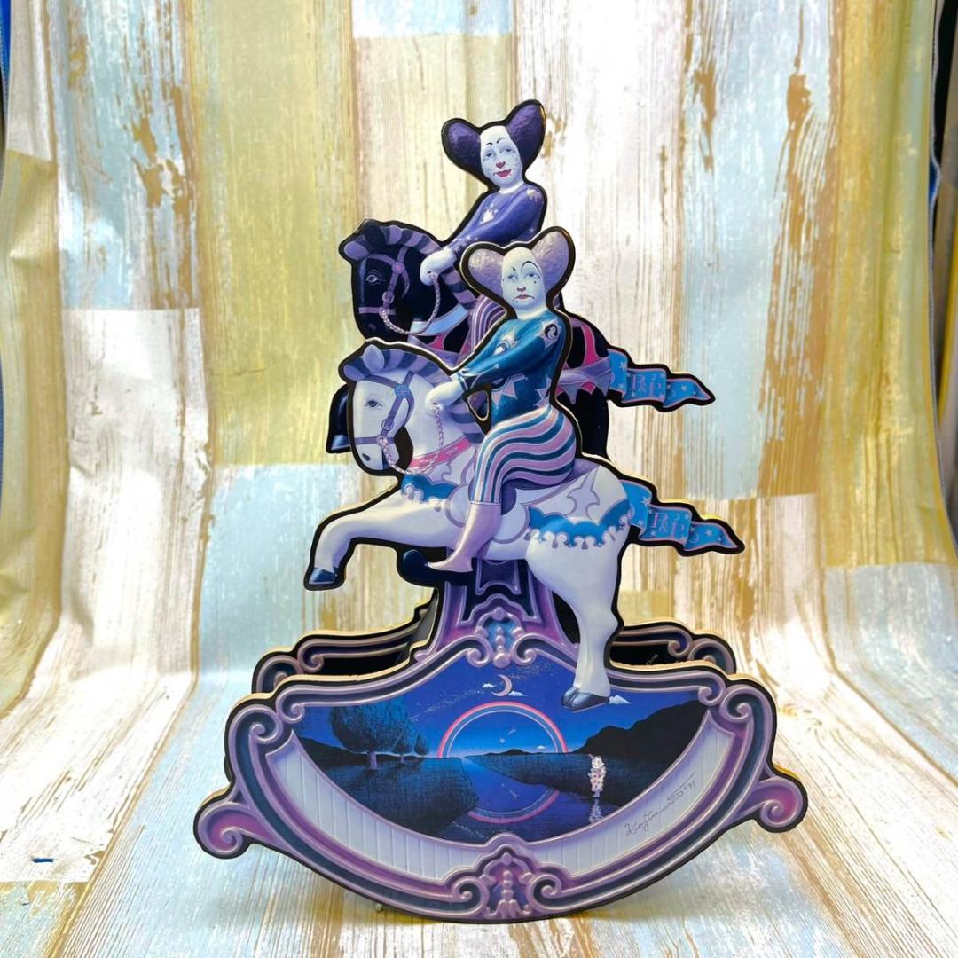 激レア 廃版★むらいこうじ koji murai ★カルーセル 像 ピエロ