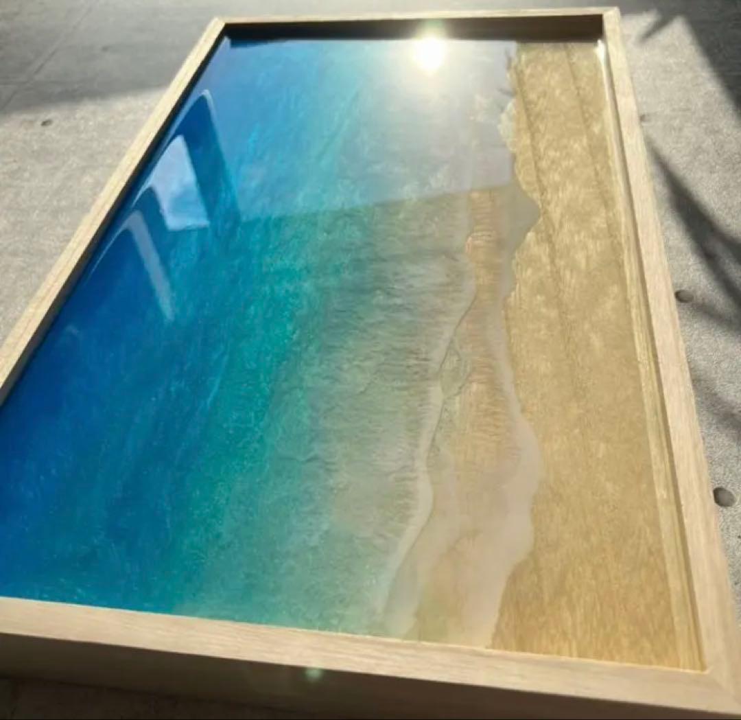 レジンアートデザインテーブル