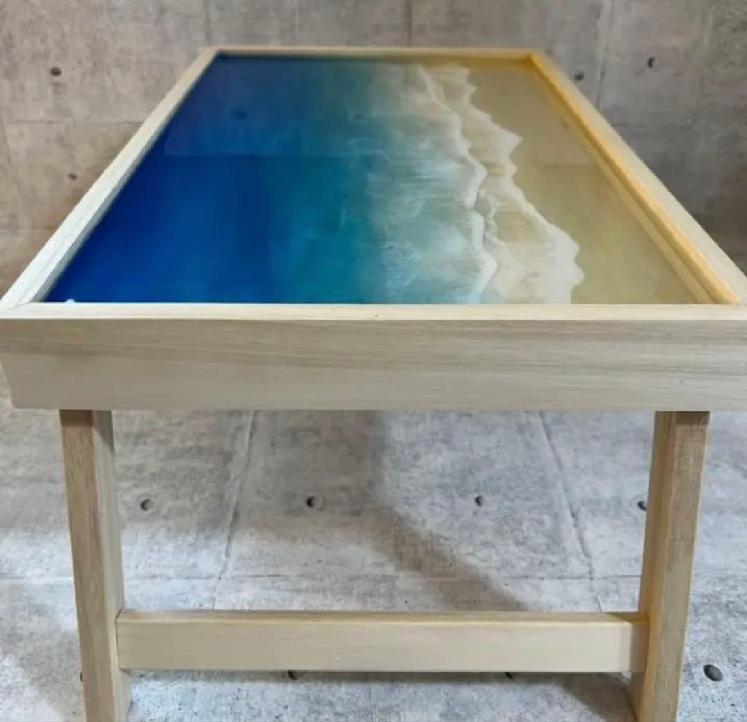 レジンアートデザインテーブル