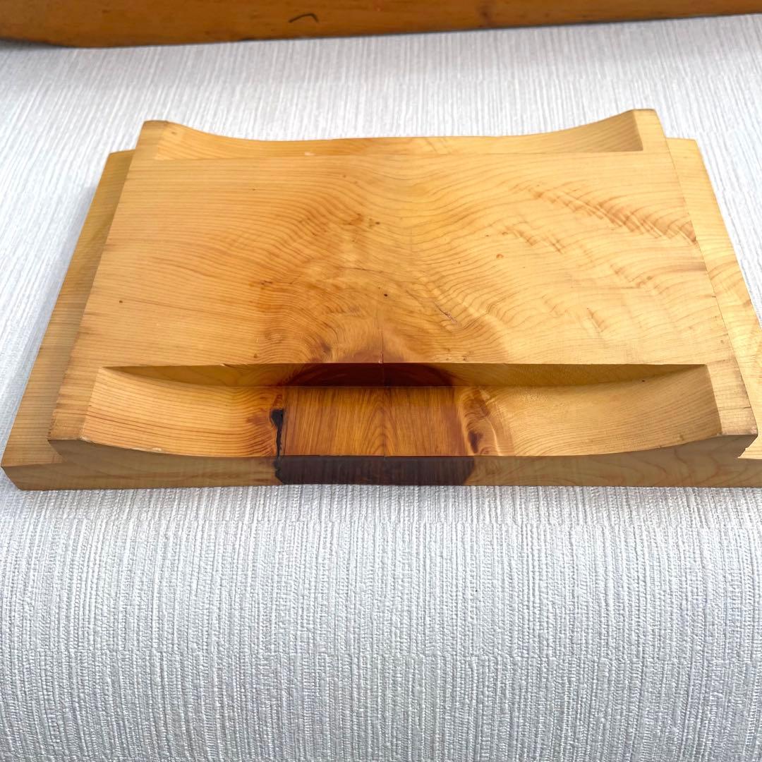 寿司　お寿司屋さん　お品書き　メニュー　寿司看板木　木製　寿司置き　日本