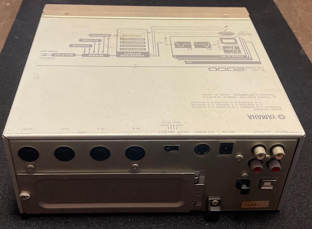 YAMAHA MU2000 トーンジェネレーター ハードウェア音源 動作確認済