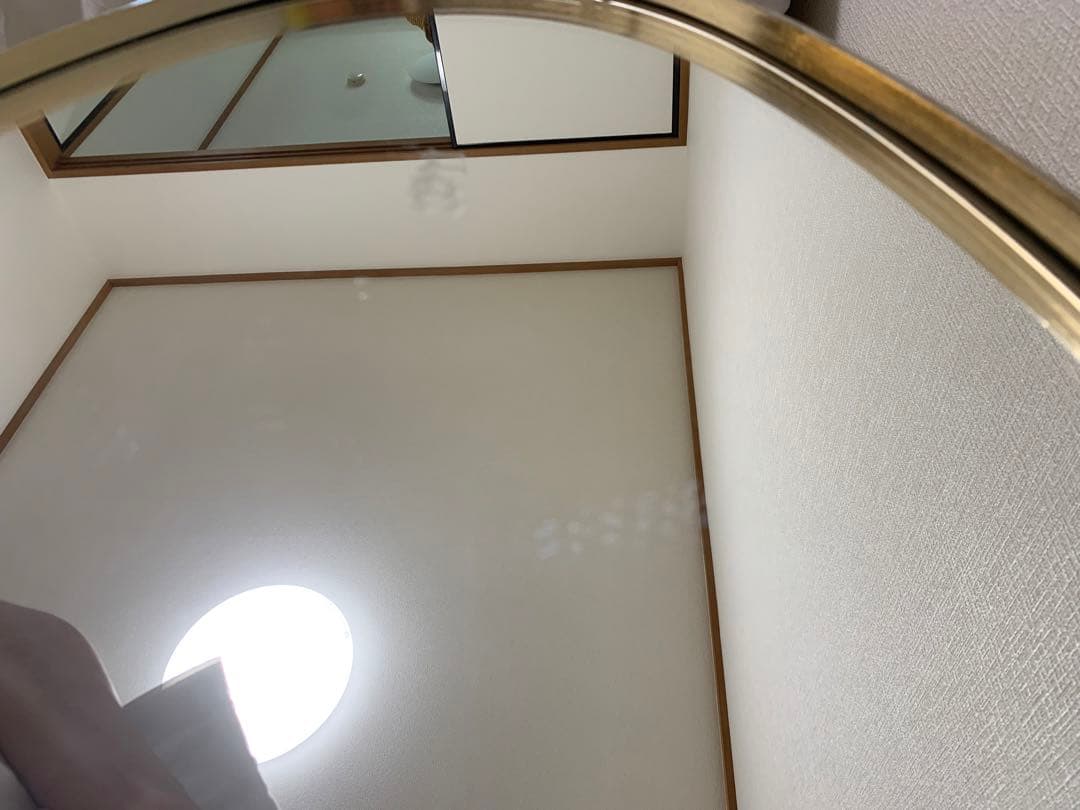 【大阪市内直接引き取りのみ】KARE ミラー天板ローテーブル