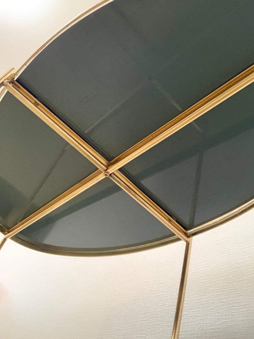 【大阪市内直接引き取りのみ】KARE ミラー天板ローテーブル