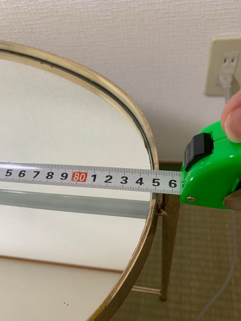 【大阪市内直接引き取りのみ】KARE ミラー天板ローテーブル