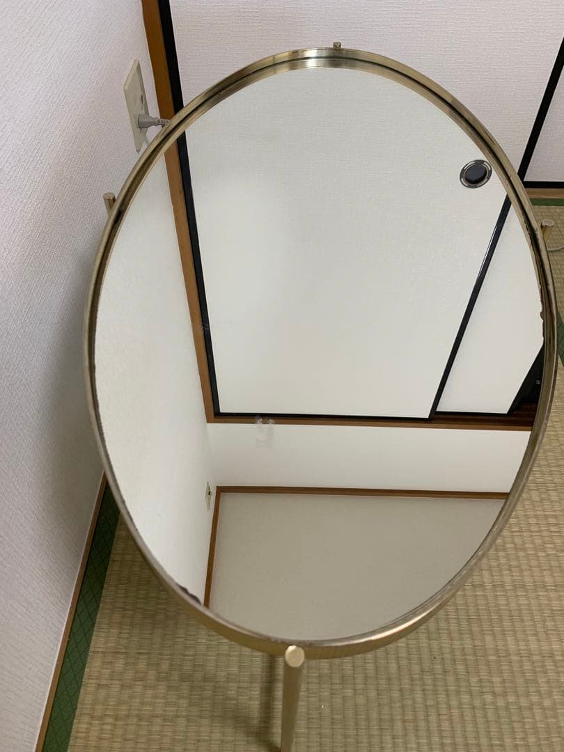 【大阪市内直接引き取りのみ】KARE ミラー天板ローテーブル