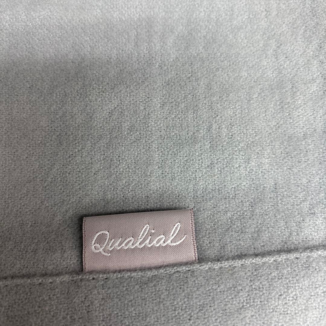 西川　ウール毛布 140x200cm グレー