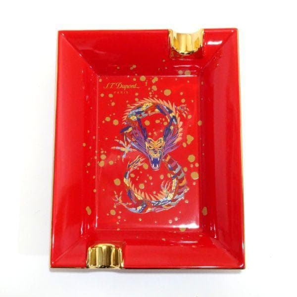 デュポン S.T.Dupont 006486ドラゴン シガーアシュトレイ／灰皿