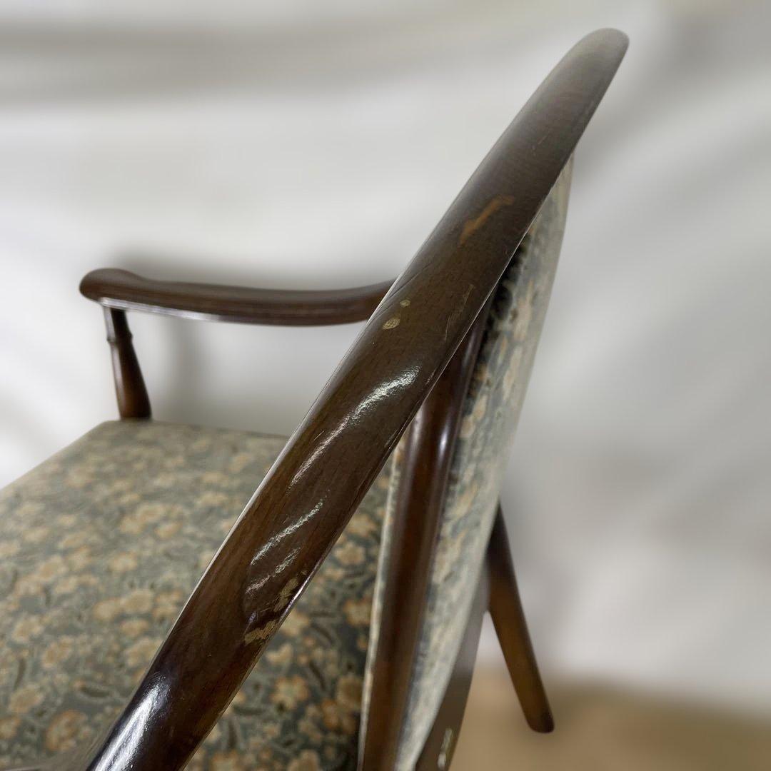 『karimoku』カリモク アームチェア ラウンジチェア チェア　②