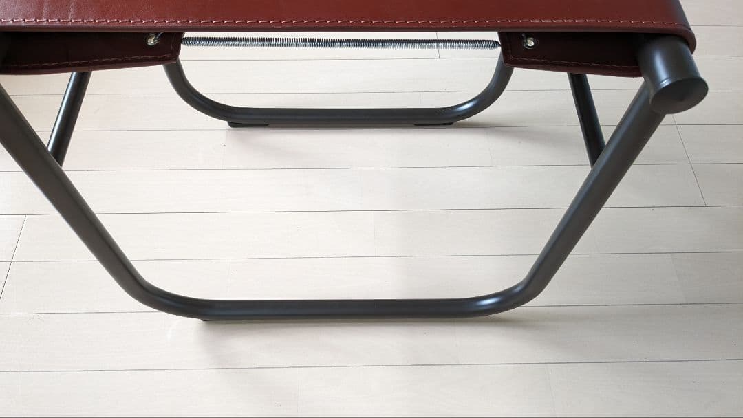 Cassina製 LC9スツール ジャンヌレ×コルビジェ×ペリアン 本革