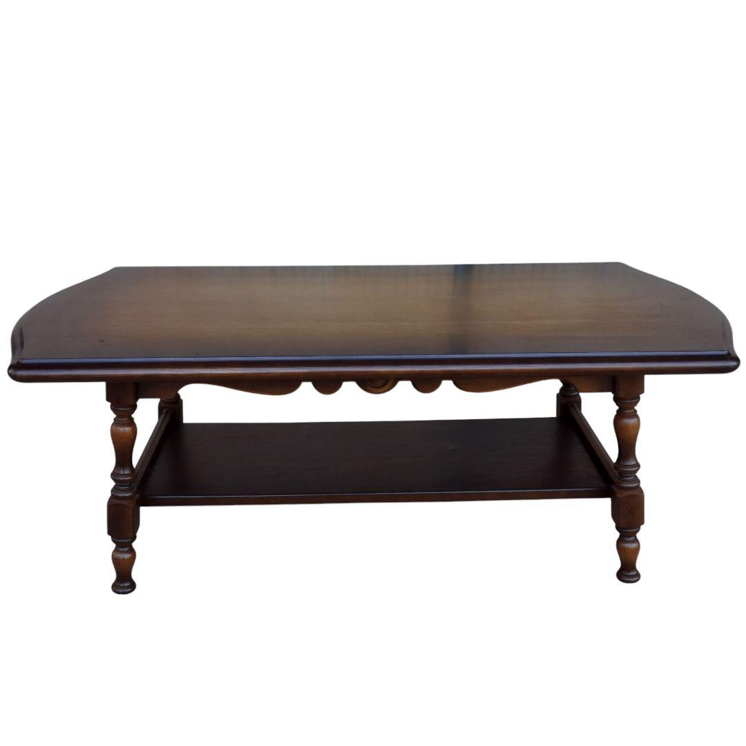 飛騨産業 キツツキ 穂高 センターテーブル コーヒーテーブル レトロ