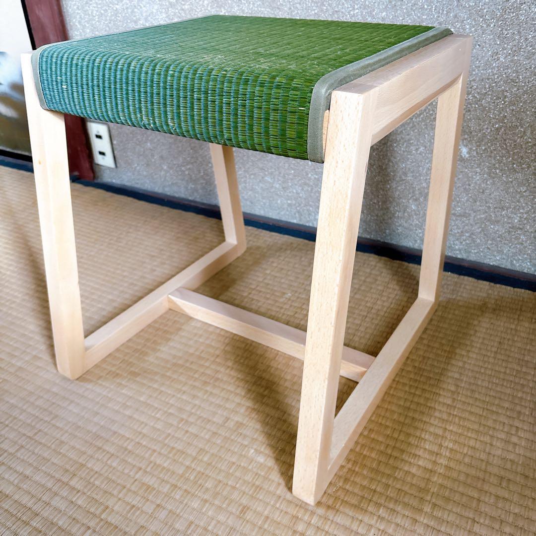 ADAL 正規品 双葉スツール／高さ45cm／和モダンインテリア