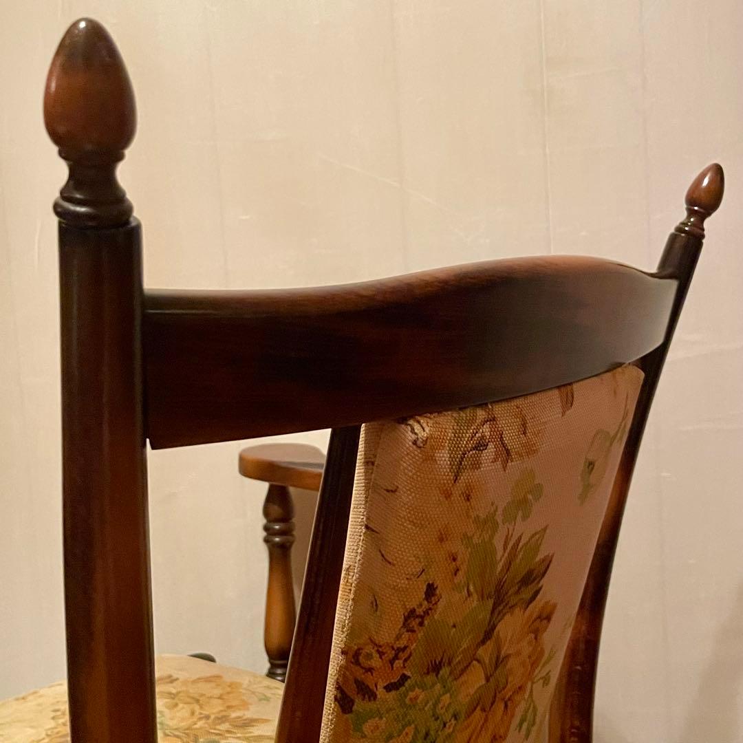 【カリモク】\"コロニアル\" WC0020GK ラウンジチェア No.1