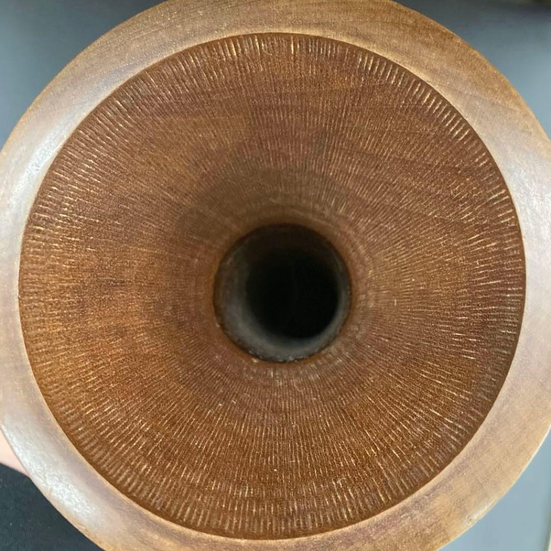 時代　鳳凰蒔絵　小鼓　高さ26.6㎝　トニヒ　東な7-0312☆2F