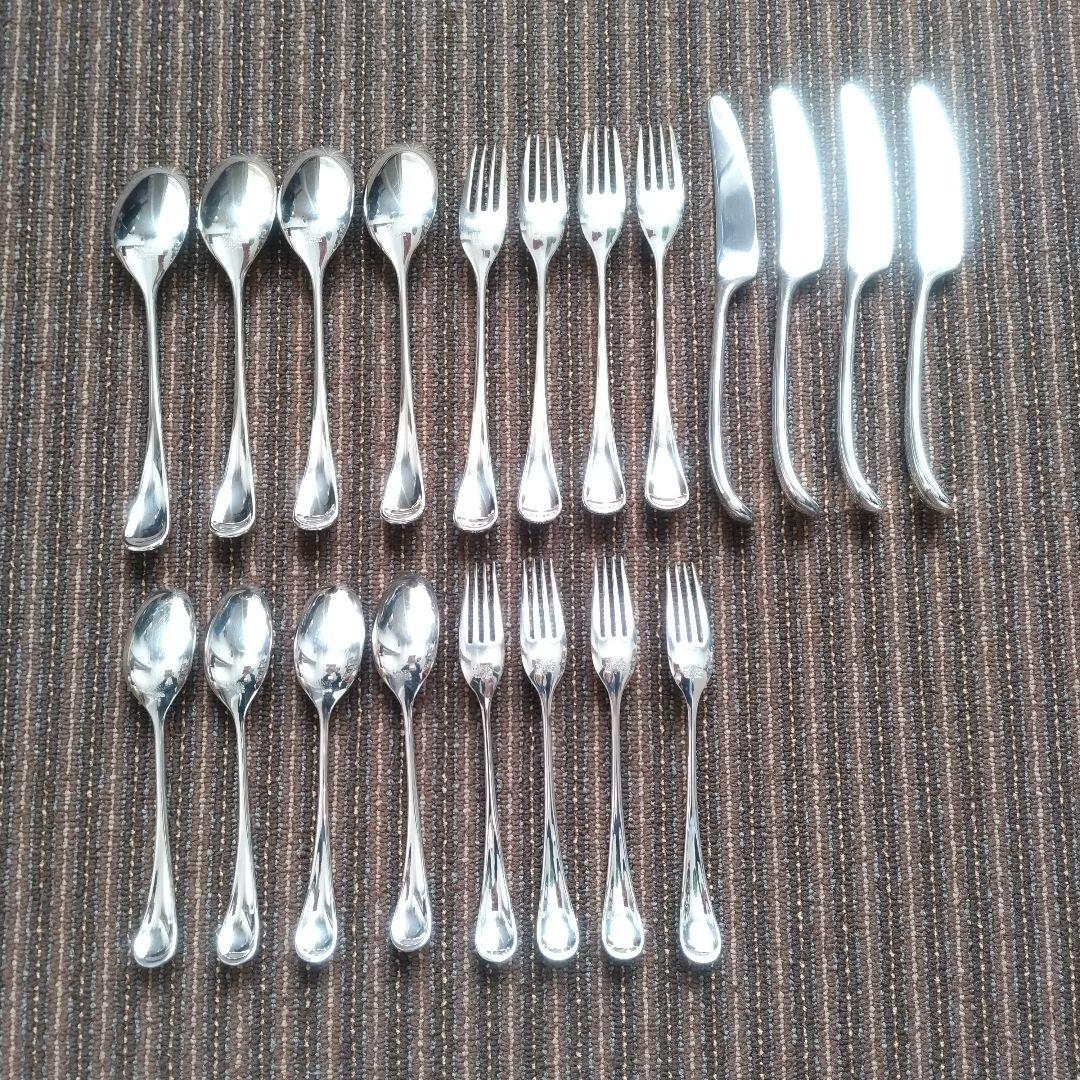 【美品】DANSK　ダンスク　TORUN　カトラリー　４人分　２０本セット