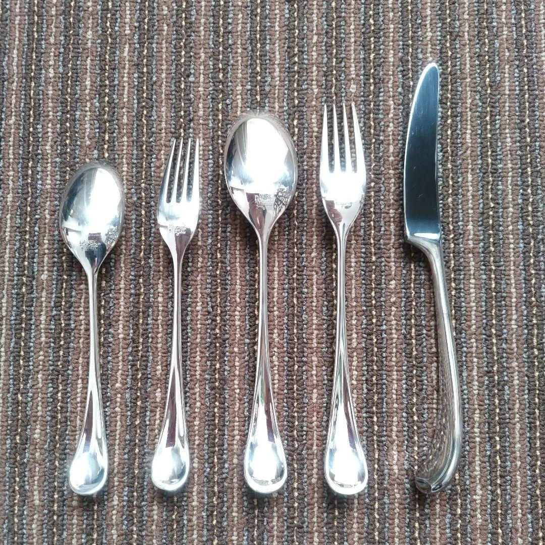 【美品】DANSK　ダンスク　TORUN　カトラリー　４人分　２０本セット
