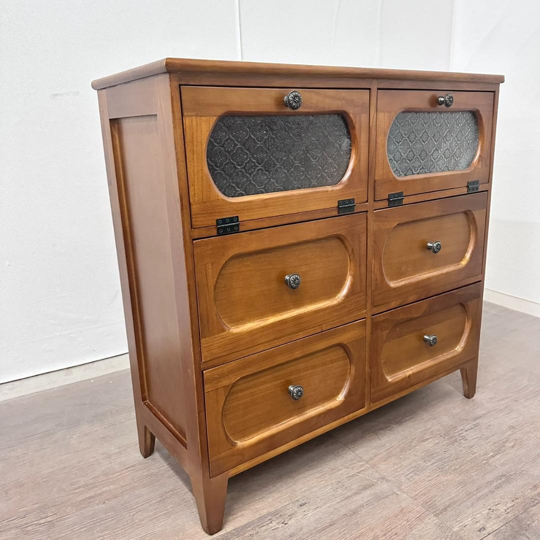 訳あり　アウトレット　アンティーク調　チェスト　キャビネット