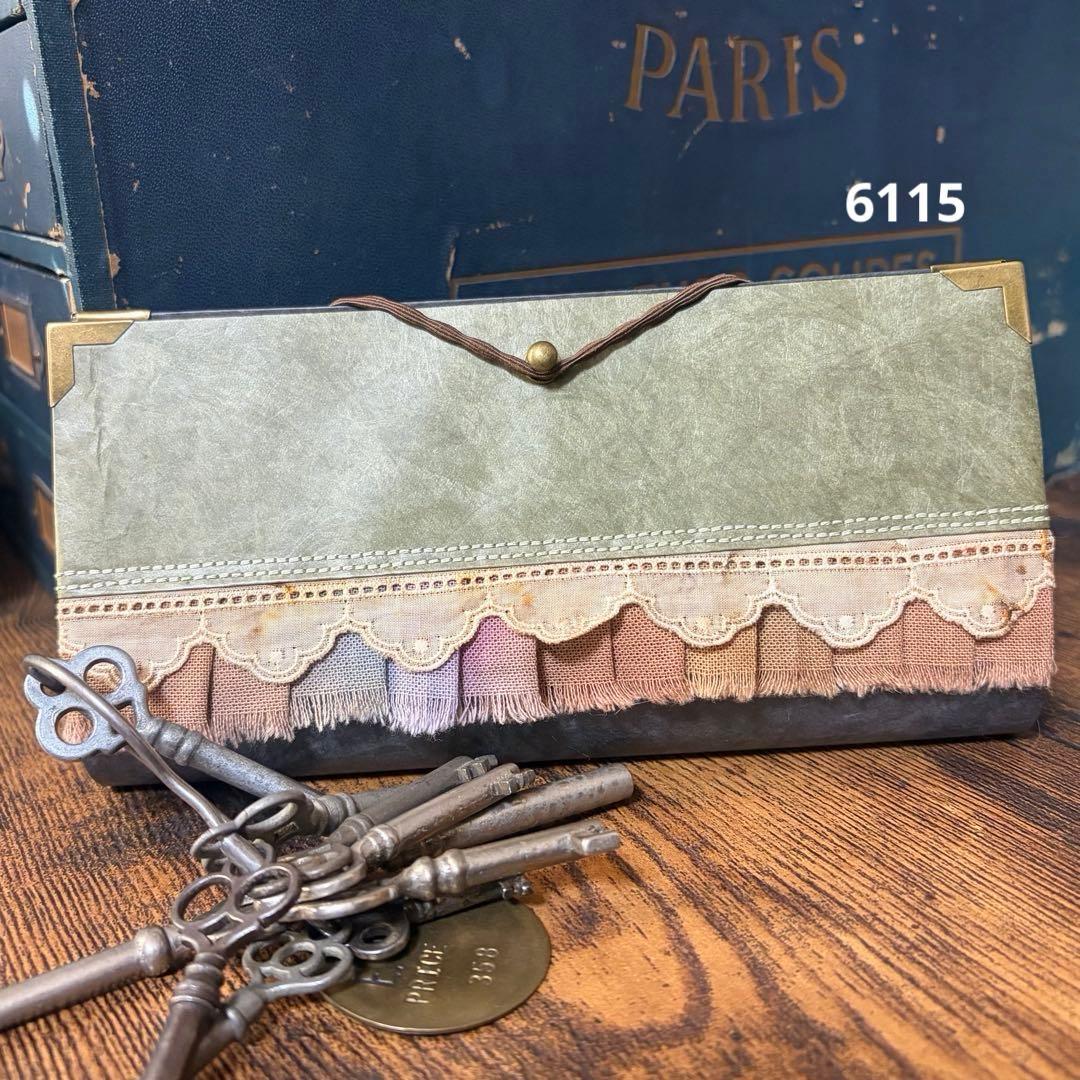 タイベック蛇腹ファイル おすそ分け 収納ファイル コラージュ 6115