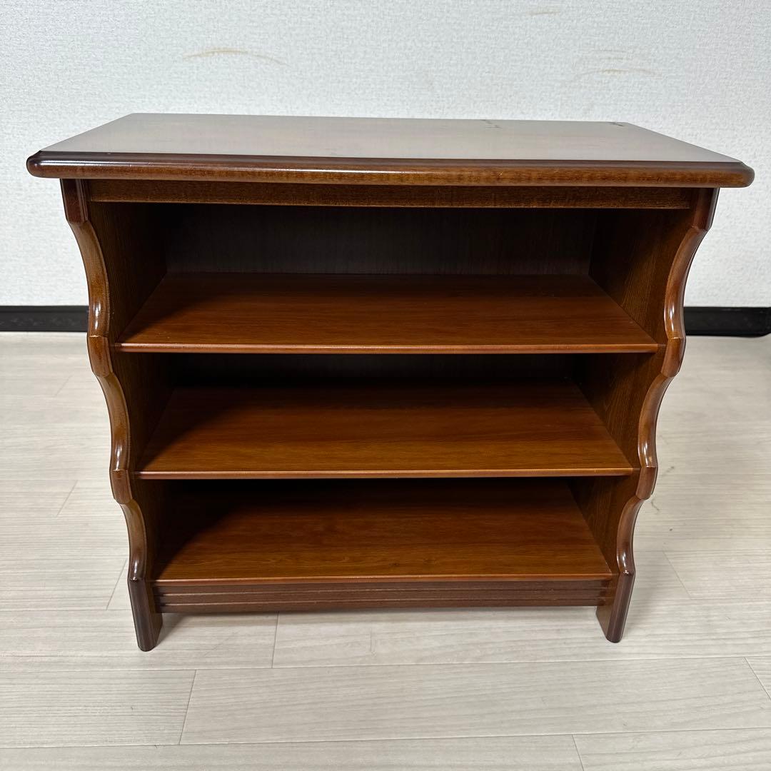 カリモク コロニアル スリッパラック 電話台 TEL台 FAX台 i4※