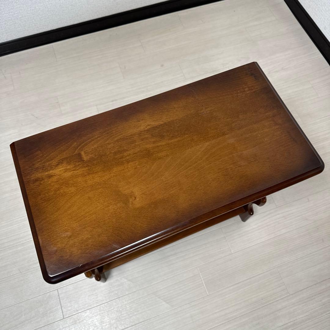 カリモク コロニアル スリッパラック 電話台 TEL台 FAX台 i4※