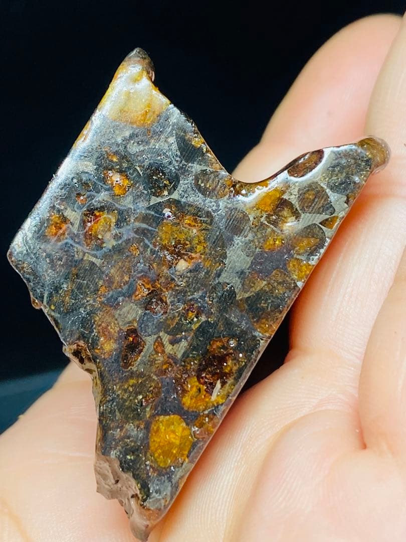 パラサイト隕石 87g 隕石 石鉄隕石 セリコ隕石 隕石原石 パラサイト