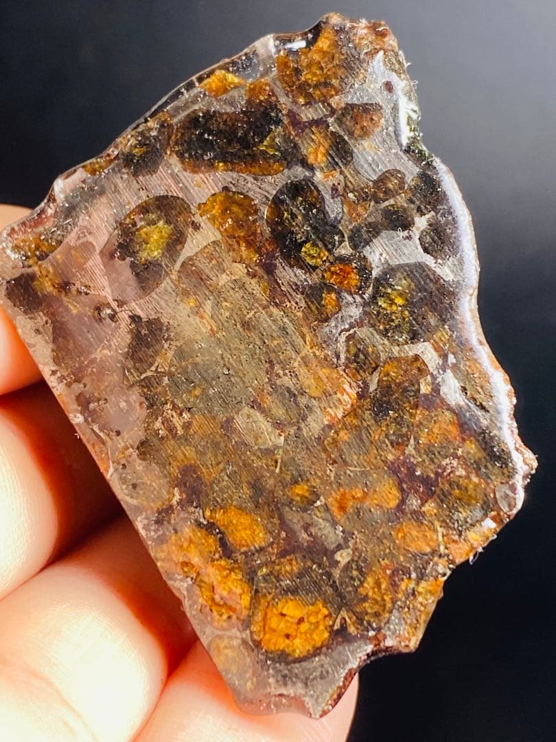 パラサイト隕石 87g 隕石 石鉄隕石 セリコ隕石 隕石原石 パラサイト