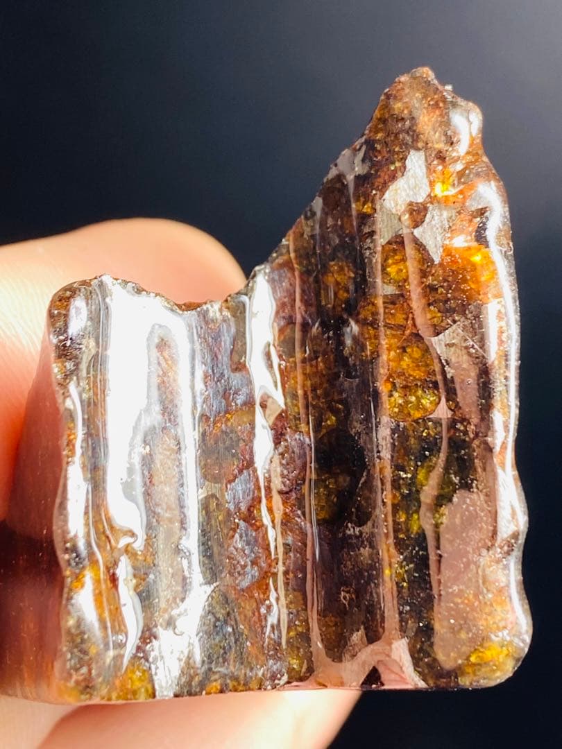 パラサイト隕石 87g 隕石 石鉄隕石 セリコ隕石 隕石原石 パラサイト